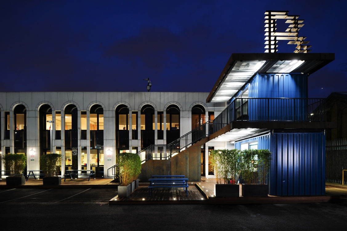 Creating A Shipping Container Theatre S Jones Containers