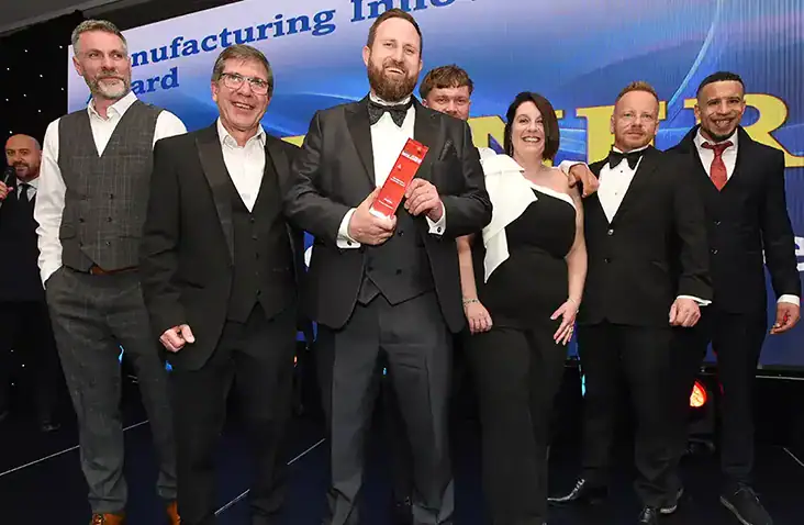 S Jones Wins Manufacturing Innovation Award at Made in the Midlands 2025 