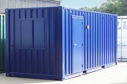 20ft Office with Anti-Vandal Windows 