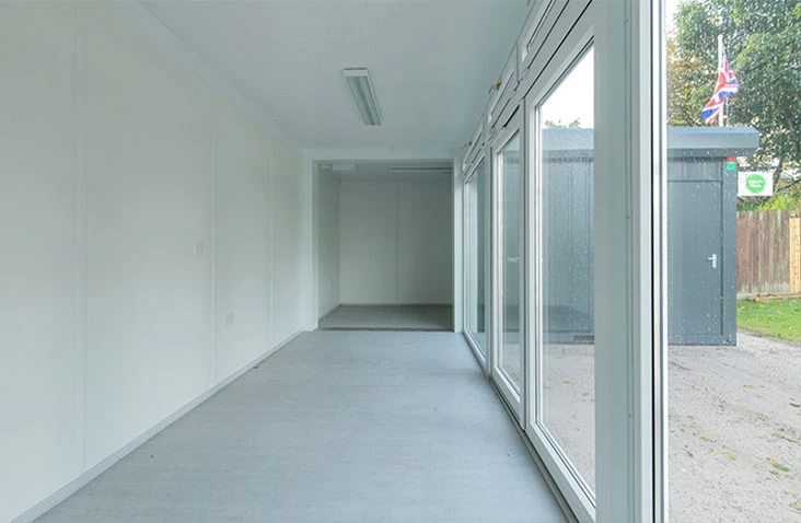 Two Bay Modular Buildings | S Jones Containers