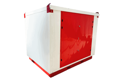 2x3m Insulated Chemical Store