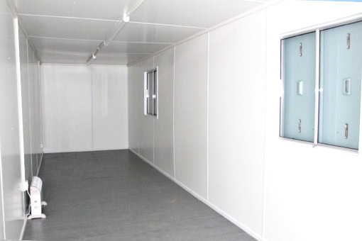 20ft Office with Anti-Vandal Windows 