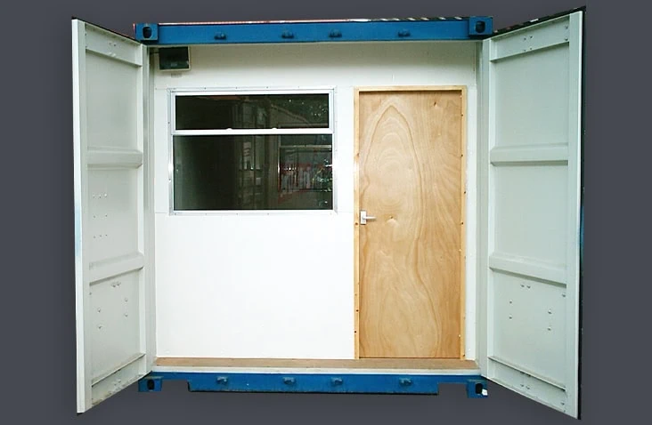 Shipping Container Partitial Shipping Container Partitions | S Jones Containers