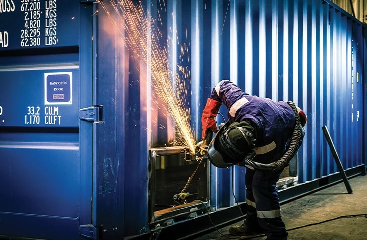 Newport & Cardiff Shipping Containers | S Jones Containers