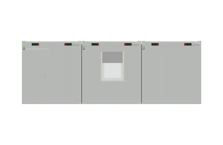 3 bay back