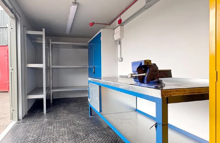 Shipping Container Racking Conversion Shipping Container Shelving & Racking | S Jones Containers