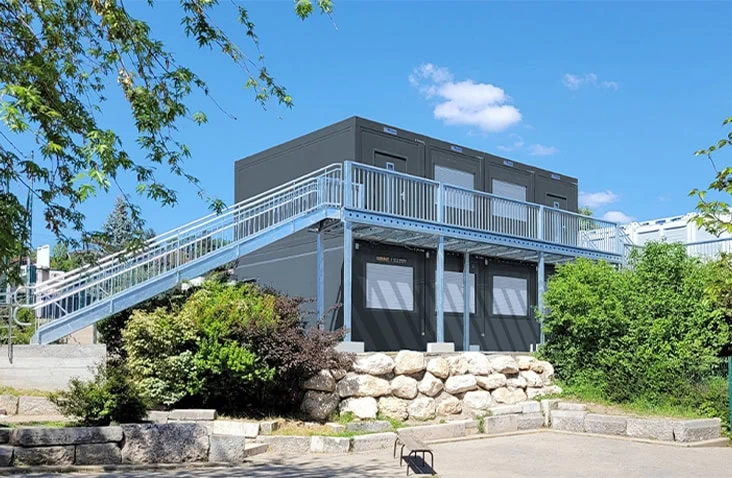 Four Bay Modular Buildings | S Jones Containers