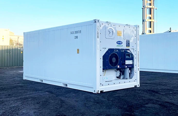 20ft Refrigerated Shipping Container Hire | S Jones Containers