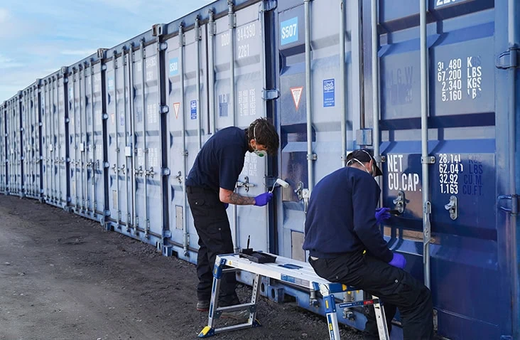 Repinning Containers ClearRestore® | S Jones Containers