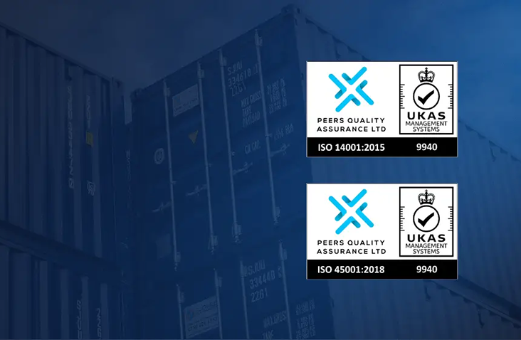 S Jones Containers Achieves ISO 14001 and ISO 45001 Certifications